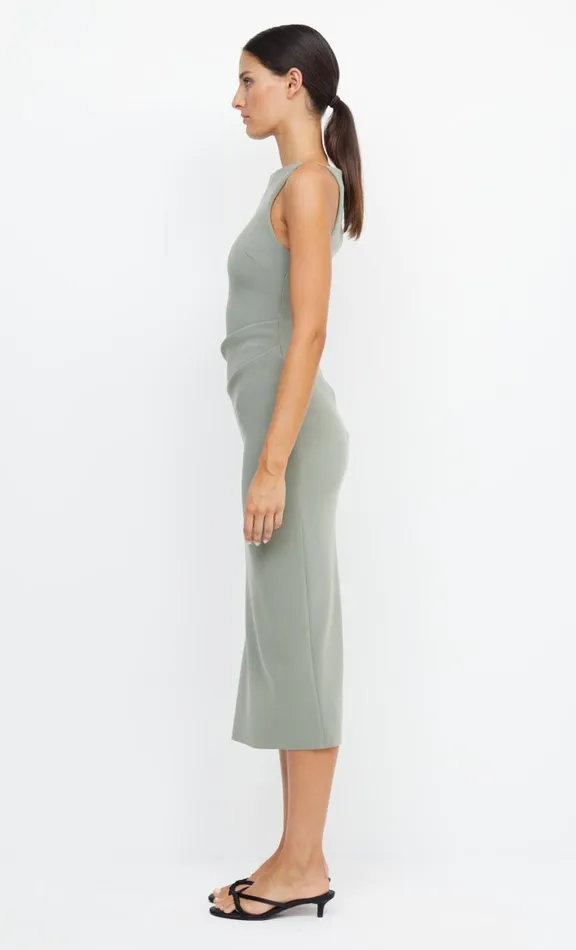 Women Bridesmaid Dresses Bec Bridge BE MINE TUCK DRESS 8211 SAGE