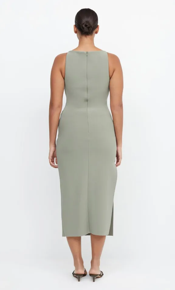 Women Bridesmaid Dresses Bec Bridge BE MINE TUCK DRESS 8211 SAGE