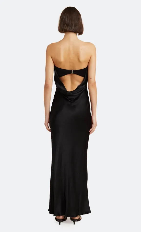 Women Bridesmaid Dresses Bec Bridge MOON DANCE STRAPLESS DRESS 8211 BLACK