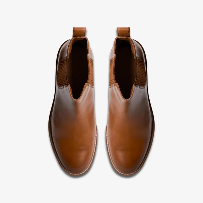Women Cologne Arlo 2 Tan Leather Clarks Boots and Booties