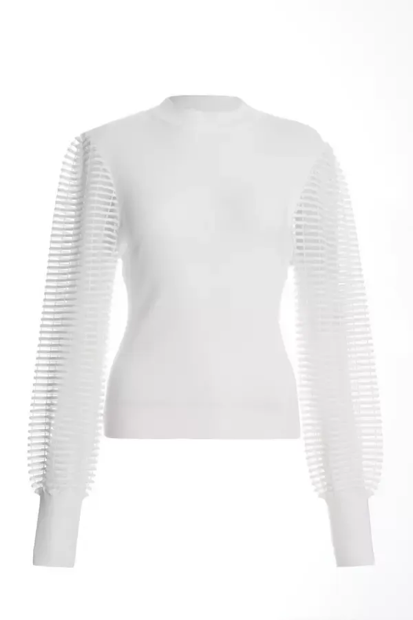 Women Cream High Neck Jumper Quiz Clothing Jumpers