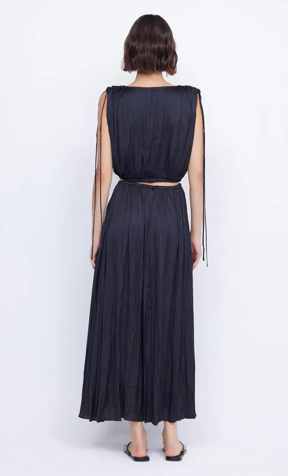 Women Cropped Bec Bridge LOUANN WRAP TOP 8211 BLACK