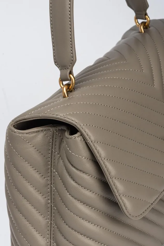 Women Crossbody Bags Pinko Big Lady Love Bag Puff Chevron Walnutantique Gold Women Crossbody Bags Pinko Big Lady Love Bag Puff Chevron Walnutantique Gold