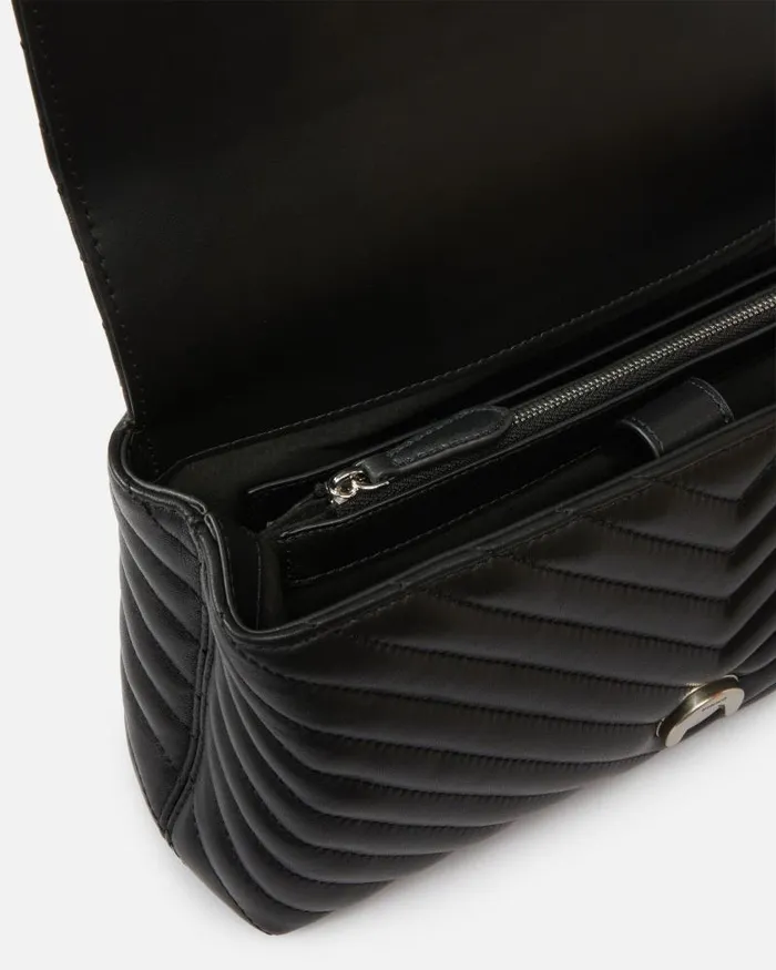 Women Crossbody Bags Pinko Classic Lady Love Bag Puff Chevron Blackold Silver Women Crossbody Bags Pinko Classic Lady Love Bag Puff Chevron Blackold Silver