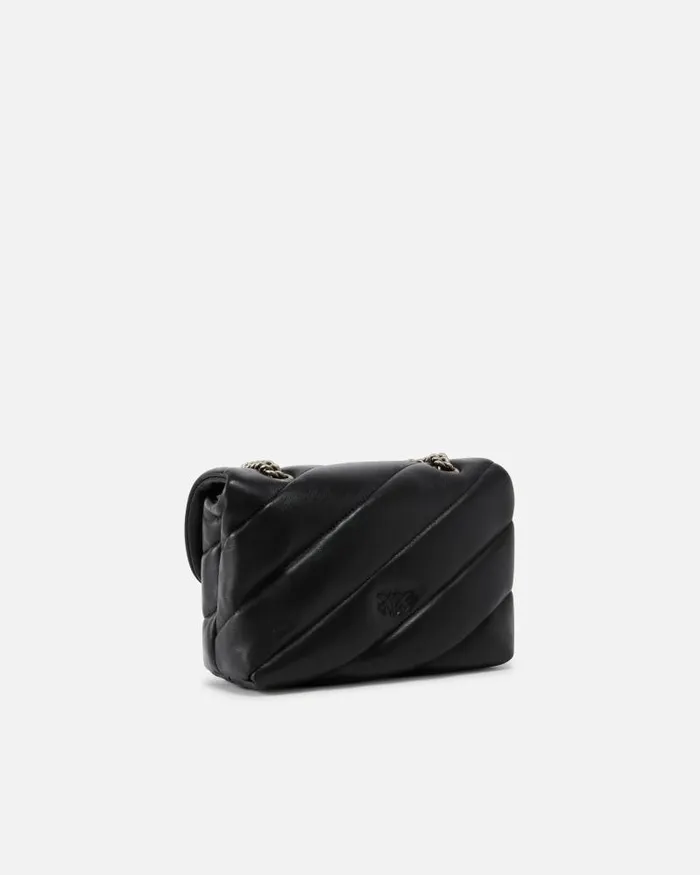 Women Crossbody Bags Pinko Mini Love Bag Puff Maxi Quilt Blackold Silver Women Crossbody Bags Pinko Mini Love Bag Puff Maxi Quilt Blackold Silver