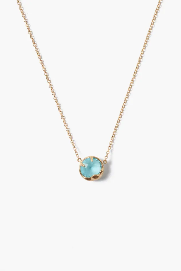 Women December Birthstone Necklace Turquoise Crystal Chan Luu Necklaces