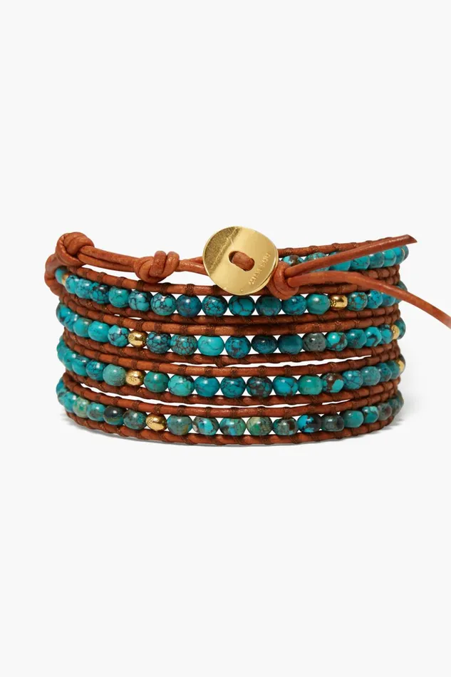 Women Denali Wrap Bracelet Turquoise Chan Luu Bracelets