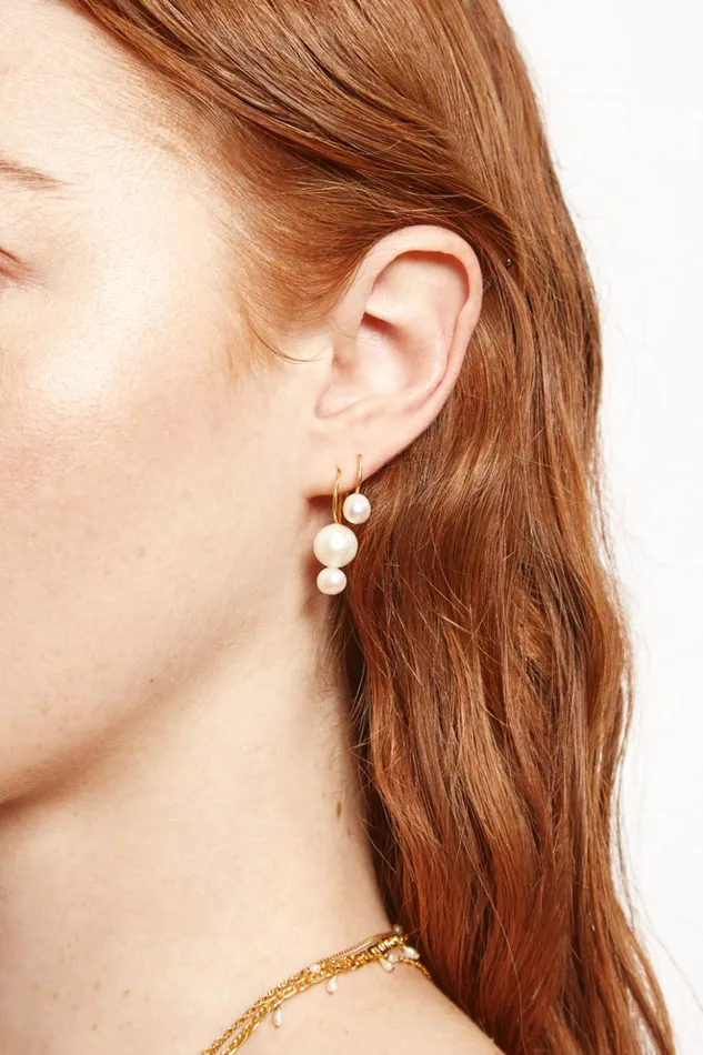 Women Diem Drop Earrings Mini Gold Chan Luu Earrings
