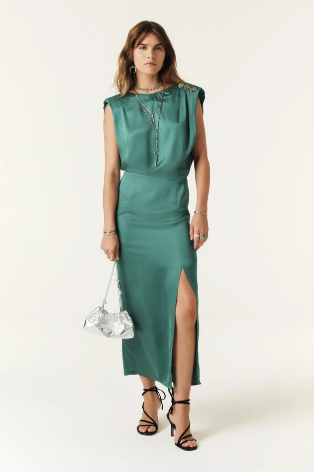 Women Dresses Baandsh Maxi Dress Jynthia Green