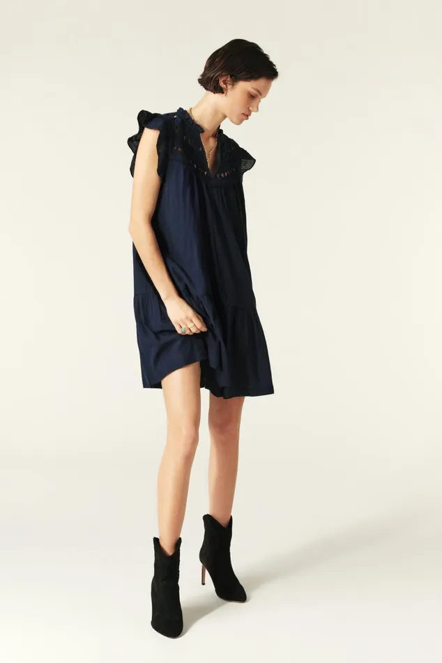 Women Dresses Baandsh Mini Dress Bluma Blue