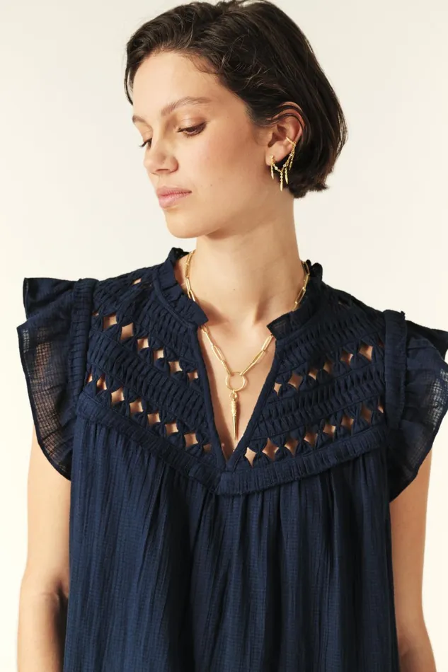 Women Dresses Baandsh Mini Dress Bluma Blue