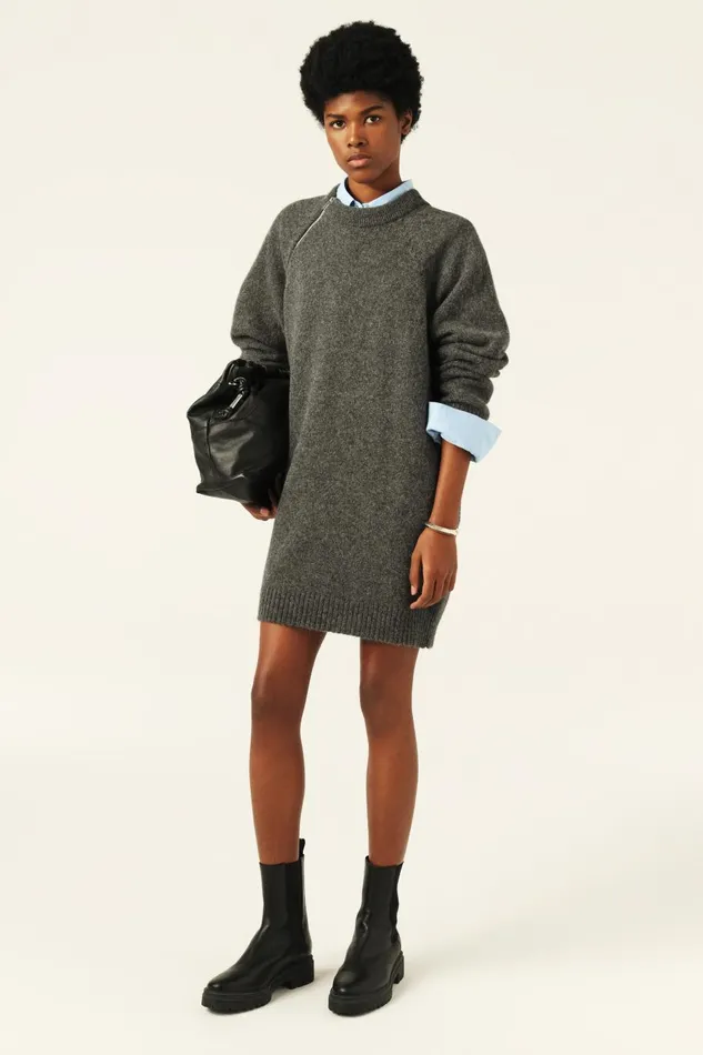 Women Dresses Baandsh Oversized Dress Dalede Blue