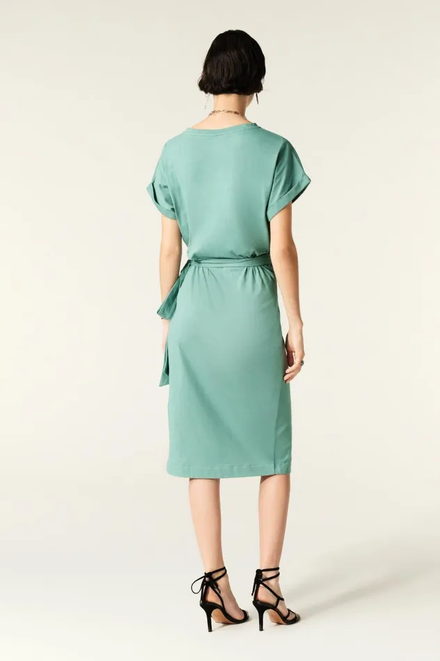 Women Dresses Baandsh ShortSleeve Dress Rainbow Green
