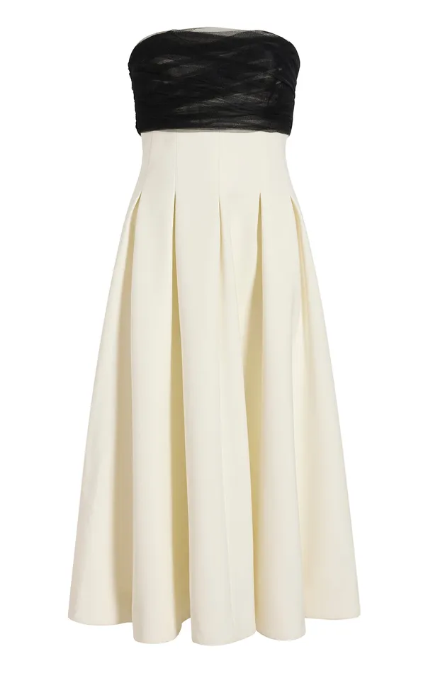 Women Dresses Cinq Sept Odessa Dress IvoryBlack