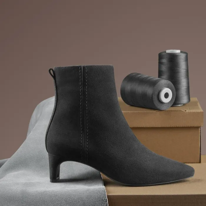 Women Edina Up Black Suede Clarks Boots and Booties