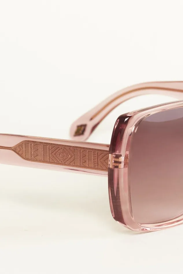 Women Eyewear Baandsh Sunglasses Leslie Pink