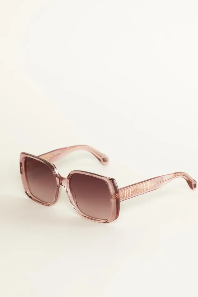 Women Eyewear Baandsh Sunglasses Leslie Pink