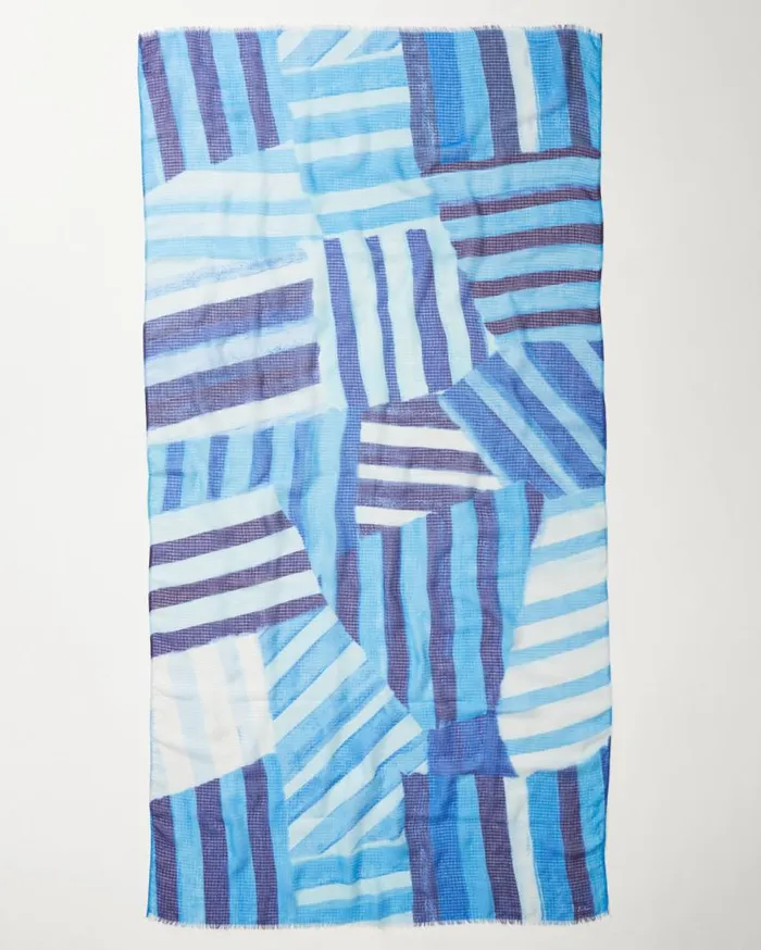 Women Foulard Stripe Wrap Navy Tommy Bahama Scarves and Wraps Women Foulard Stripe Wrap Navy Tommy Bahama Scarves and Wraps
