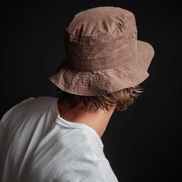 Women Hats James Perse Parachute Poplin Bucket Hat Malt Pigment