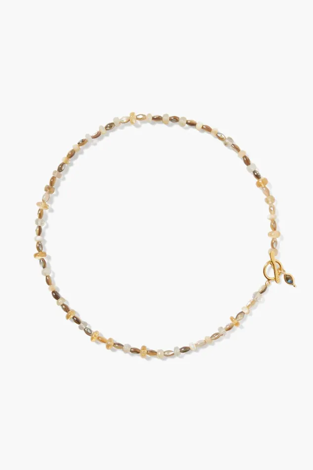 Women Indira Toggle Necklace Abalone Mix Chan Luu Necklaces