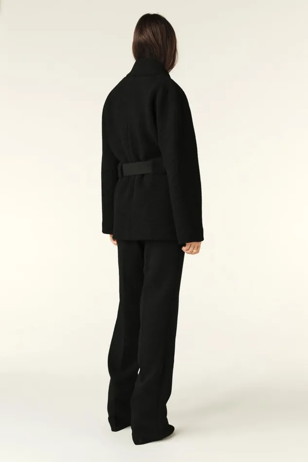 Women Jackets and Coats Baandsh Short Tweed Coat Carole Red