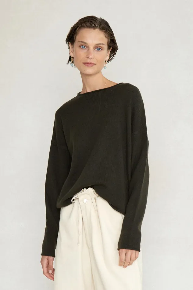 Women Jane Sweater Moss Chan Luu Knitwear