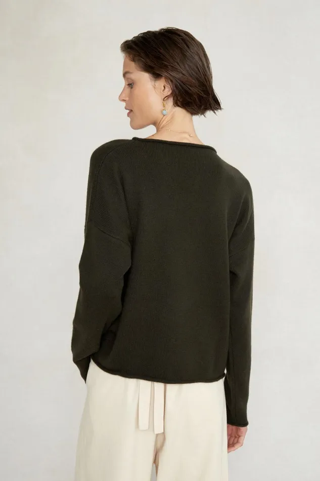 Women Jane Sweater Moss Chan Luu Knitwear