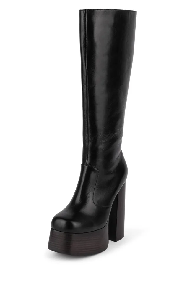 Women Jeffrey Campbell Knee To Thigh HEYJOE Black