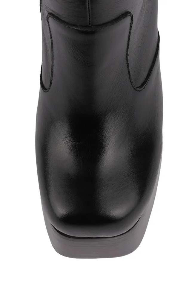 Women Jeffrey Campbell Knee To Thigh HEYJOE Black
