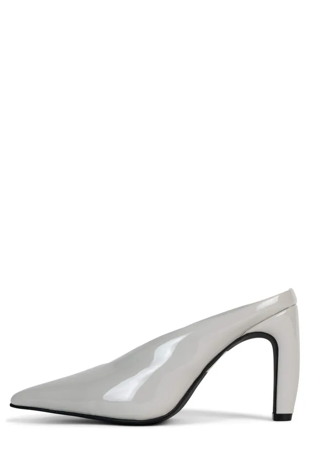 Women Jeffrey Campbell Pump BUZZING Tan Patent