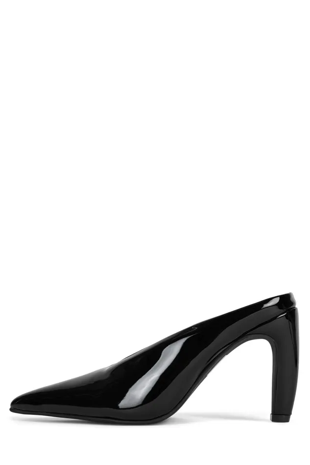 Women Jeffrey Campbell Pump BUZZING Tan Patent