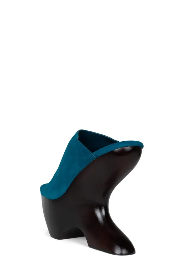 Women Jeffrey Campbell Sandal GIAH2 Teal Suede Brown