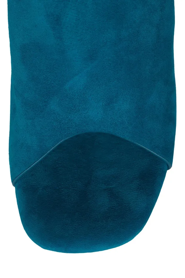 Women Jeffrey Campbell Sandal GIAH2 Teal Suede Brown