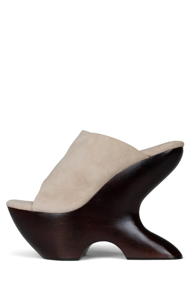 Women Jeffrey Campbell Sandal GIAH2 Teal Suede Brown