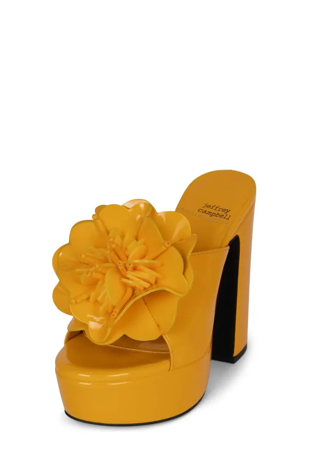 Women Jeffrey Campbell Sandal TROPICALS Fuchsia Patent