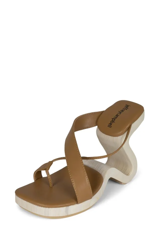Women Jeffrey Campbell Wedge ARBELOS Natural