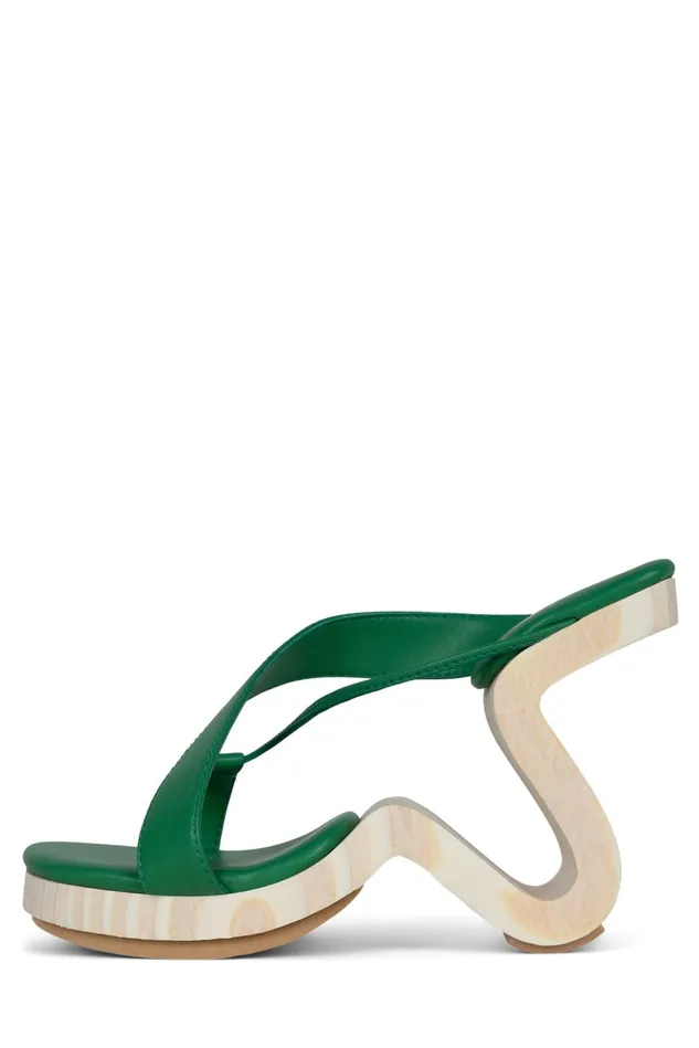 Women Jeffrey Campbell Wedge ARBELOS Natural