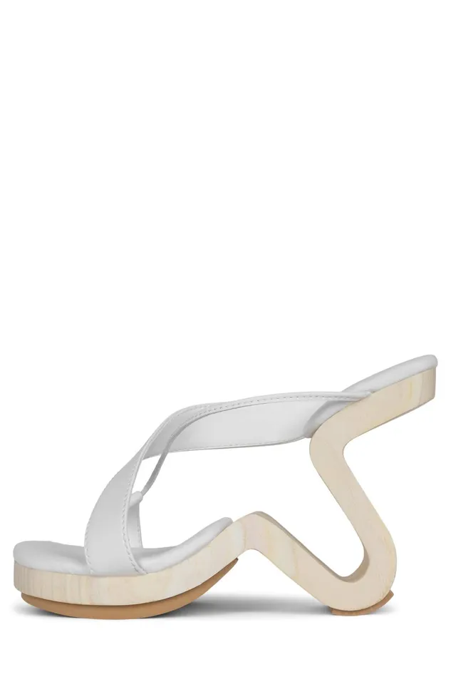 Women Jeffrey Campbell Wedge ARBELOS Natural
