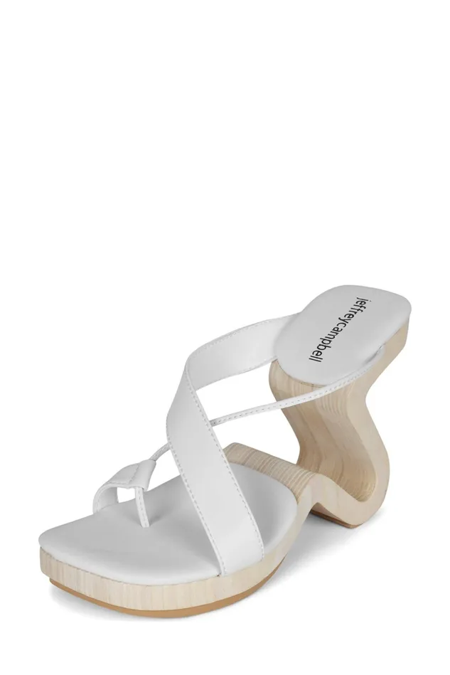 Women Jeffrey Campbell Wedge ARBELOS Natural