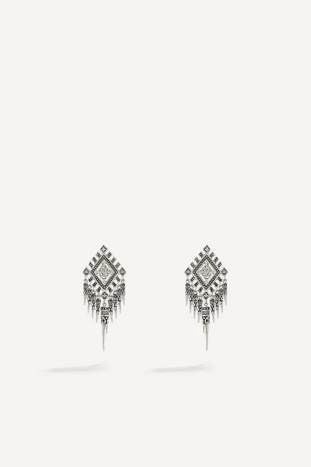 Women Jewelry Baandsh Boho Earrings MiniPunk Gold