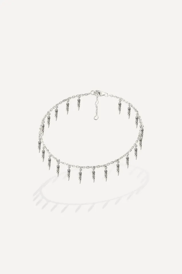 Women Jewelry Baandsh Silver Ankle Bracelet Pure Gold
