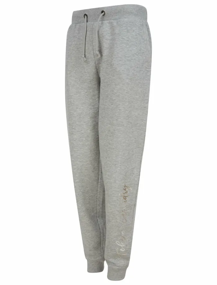 Women Joggers Tokyo Laundry Florence Cuffed Joggers With Foil Motif In Light Grey Marl 8211 Tokyo Laundry Grey Women Joggers Tokyo Laundry Florence Cuffed Joggers With Foil Motif In Light Grey Marl 8211 Tokyo Laundry Grey