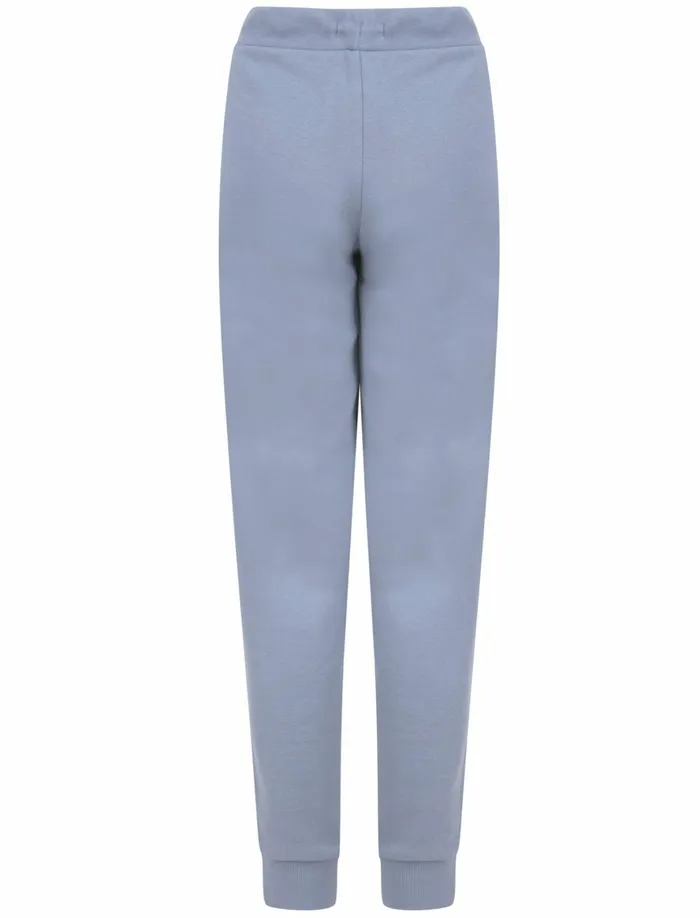 Women Joggers Tokyo Laundry Serafina Motif Brushback Fleece Cuffed Joggers In Infinity Blue Weekend Vibes Indigo