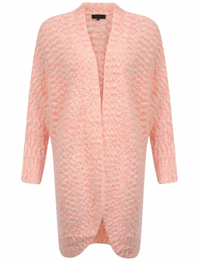 Women Jumpers and Cardigans Tokyo Laundry Amara Reya Popsun Pink Cardigan Pink