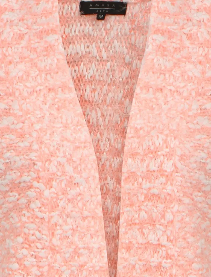 Women Jumpers and Cardigans Tokyo Laundry Amara Reya Popsun Pink Cardigan Pink