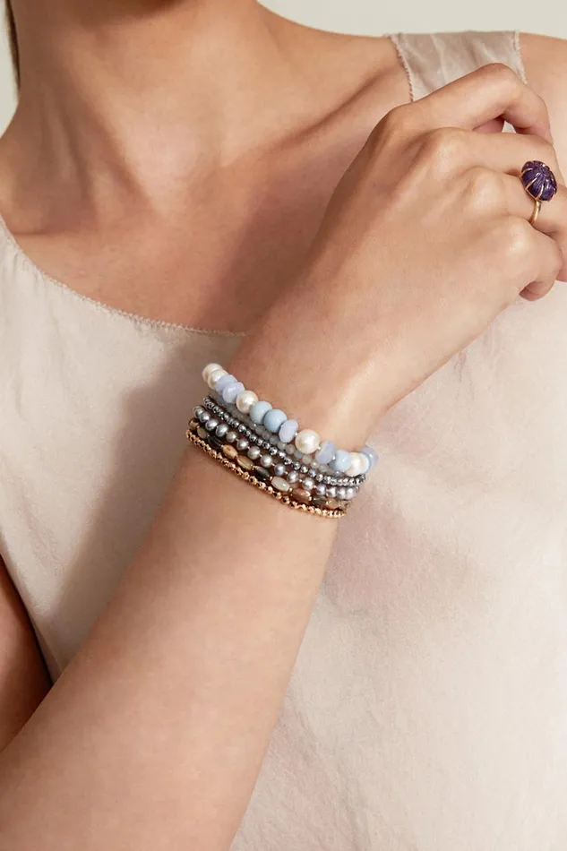 Women Laguna Naked Wrap Bracelet Gold Mix Chan Luu Bracelets