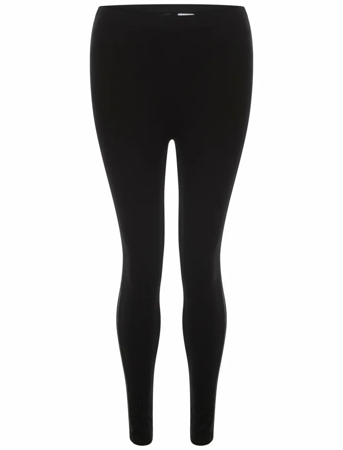 Women Leggings Tokyo Laundry Thea Lace Panel Black Leggings Black