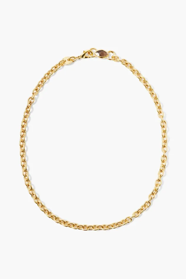 Women Leona Chain Necklace Smoky Quartz Chan Luu Necklaces