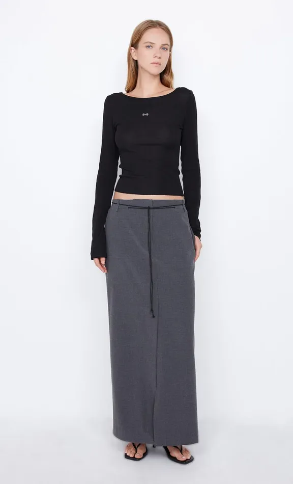 Women Long Sleeve Bec Bridge BB LONG SLEEVE TOP 8211 BLACK