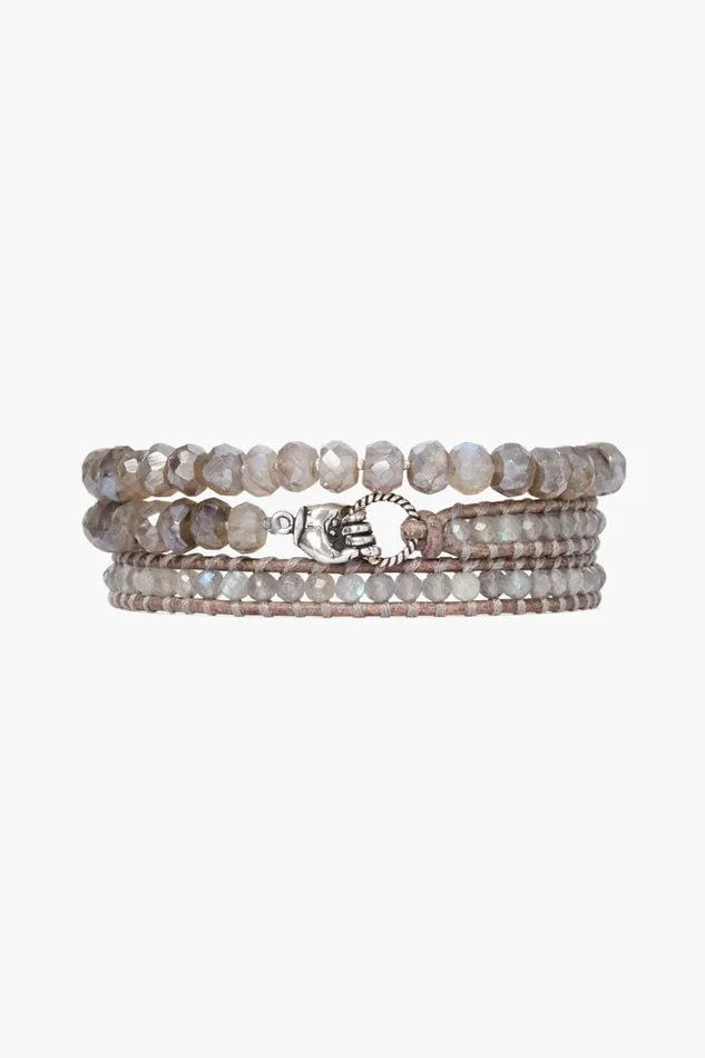 Women Mano Triple Wrap Bracelet Labradorite Chan Luu Bracelets